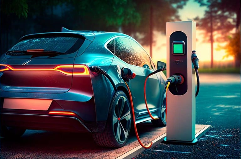 Borne de recharge solaire