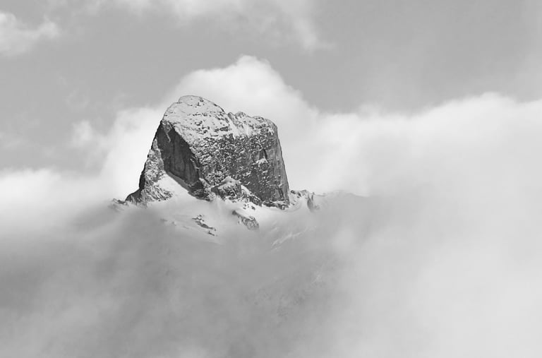 Pierra Menta - Photo Art Grand format
