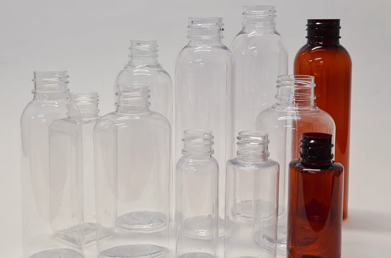 envases PET vidrio potes dispensadores para cosmeticos u otros