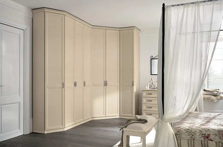 MazarakisArt: Ανοιγόμενη Ντουλάπα Δωματίου - Παραδοσιακό Μπεζ