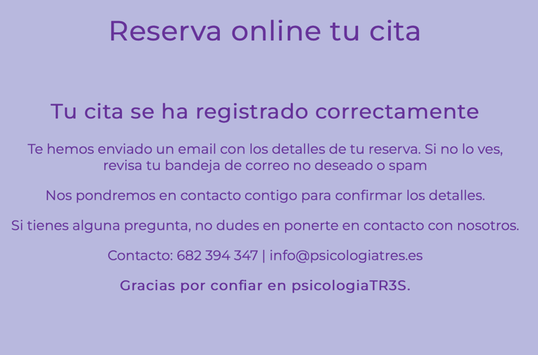 Paso 10. Registro correcto de la cita