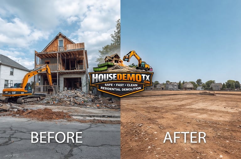 House Demolition Beaumont TX