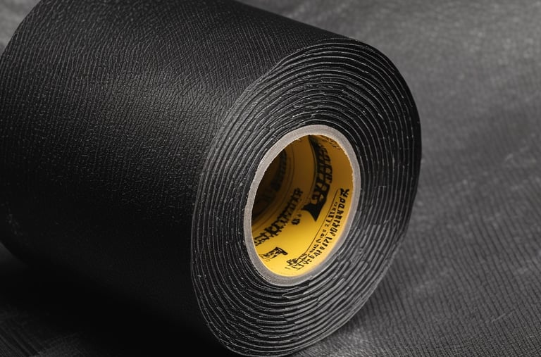 Photo of bright orange neon protective packaging materials arranged neatly.