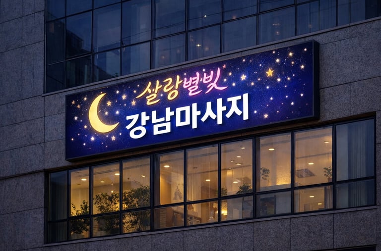 살랑별빛 강남마사지