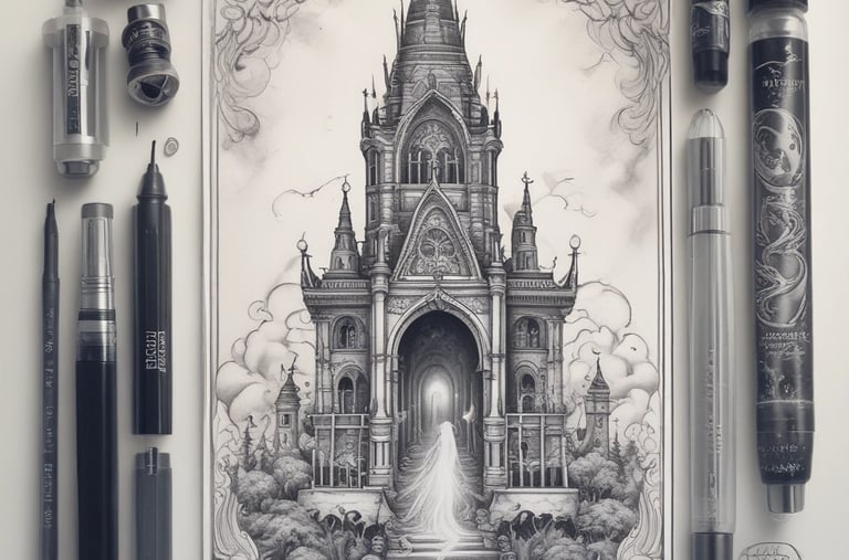 A collection of colorful tattoo ink bottles arranged neatly on a wooden table.