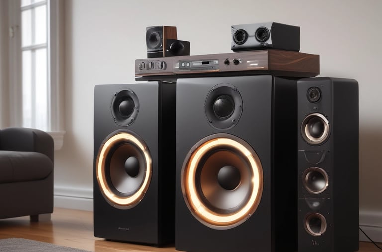 A set of crystal-clear tempered screen protectors displayed on a clean white surface with subtle blue accents