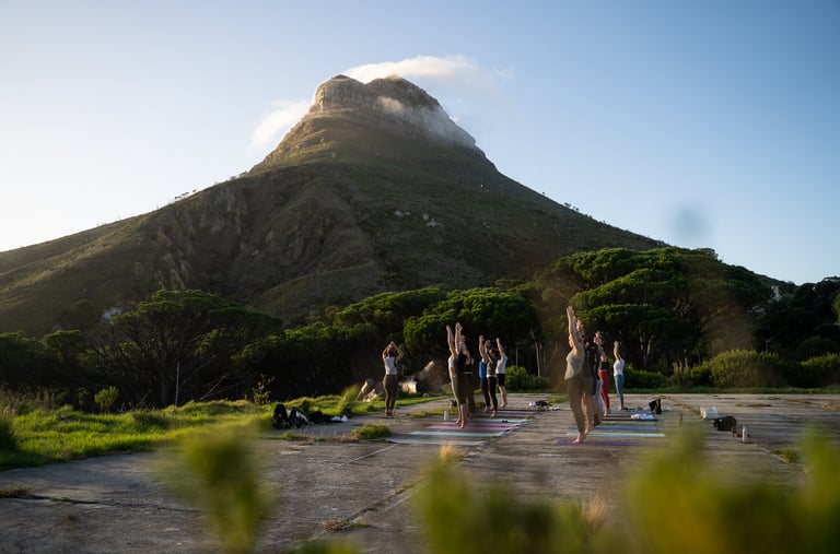 Active recovery hiking retreat Garden Route.