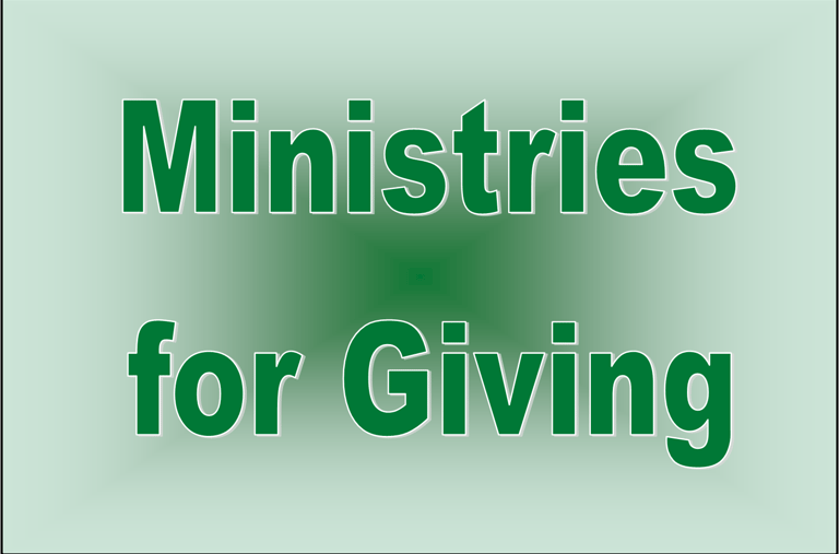 Ministries For Giving - Christian Resource Library