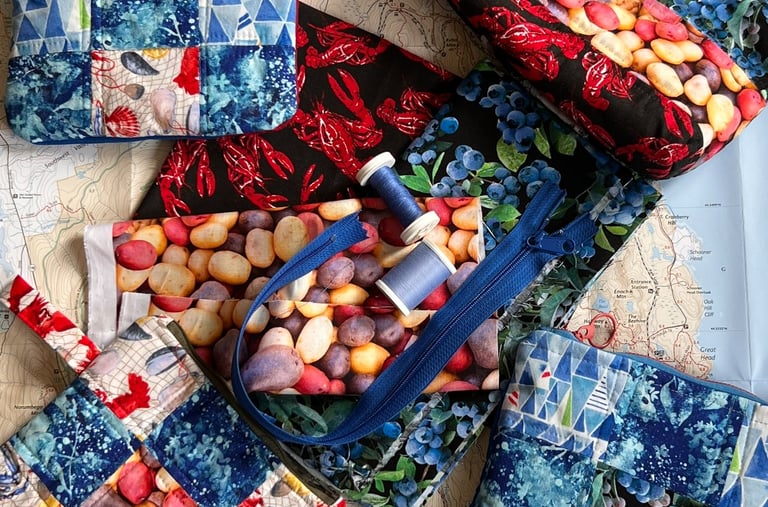 variety of bag samples