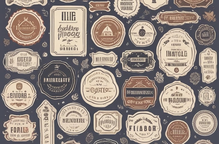 A stack of flyers showcasing various graphic designs.