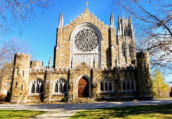 Sewanee - the All Saints Chapel is impressive & magnificent likely from the Medieval or Gothic era