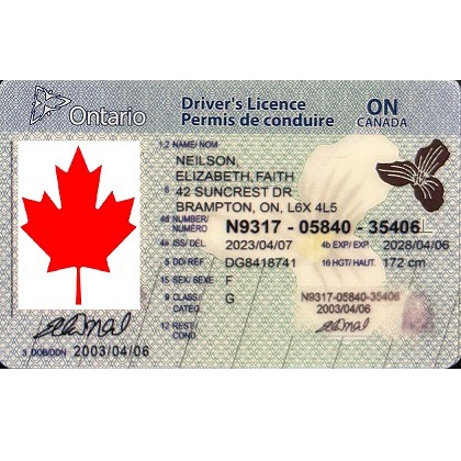 canada fake id