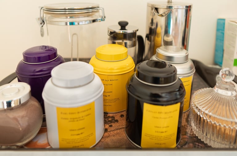 Thé et café à votre arrivée