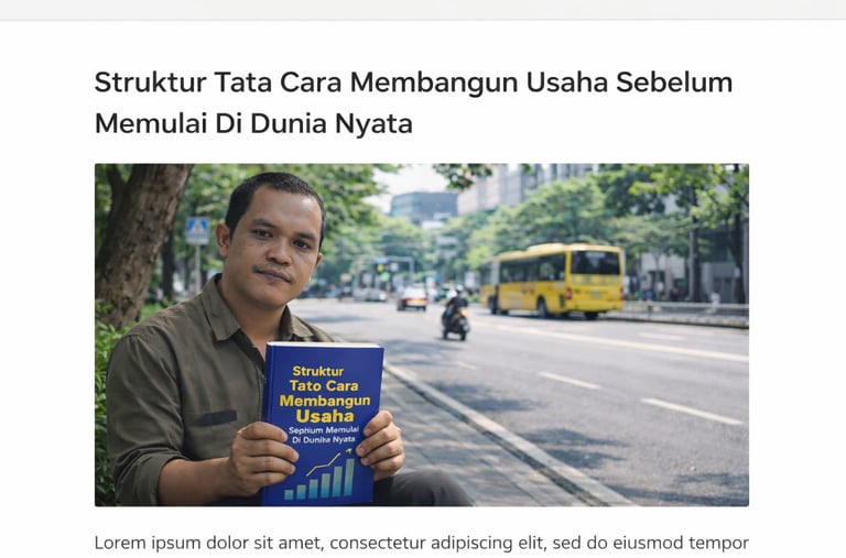 poto seorang laki laki yang memegang buku dibawah pohon