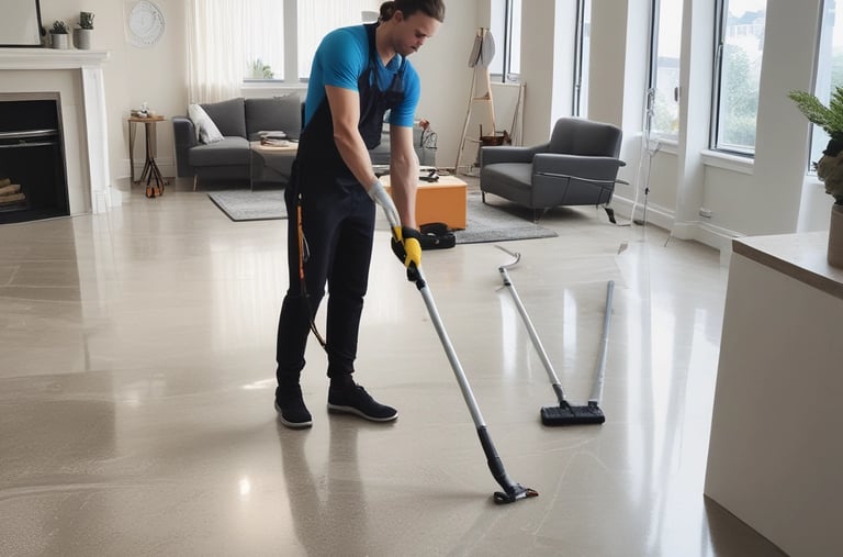 Bright living room with modern inventory