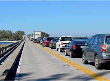 Traffic problems on Anna Maria Island