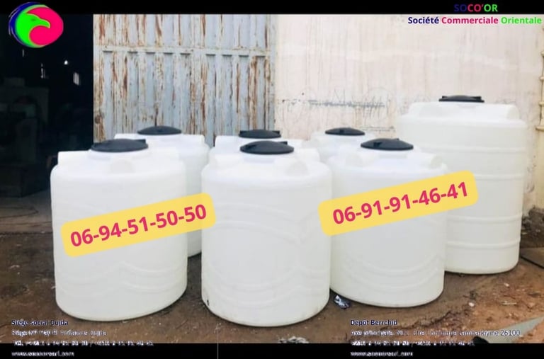 Citerne Casablanca la Sécheresse au Maroc