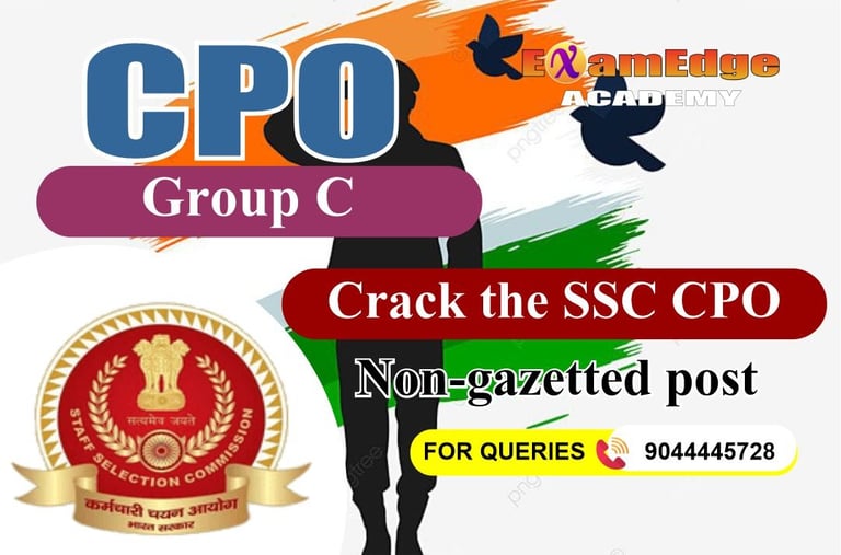 SSC CPO Coaching in Navi Mumbai Thane