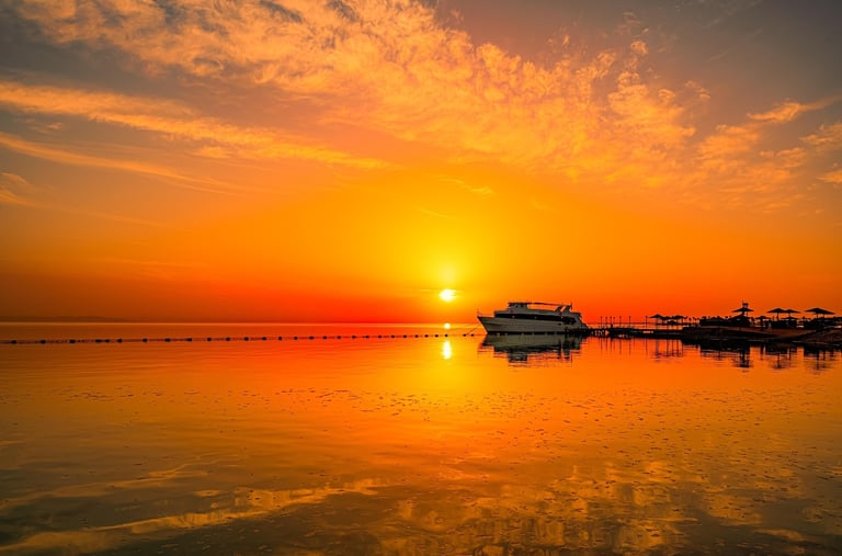 Sunset in Hurghada