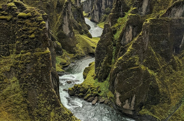 Canyon in Iceland