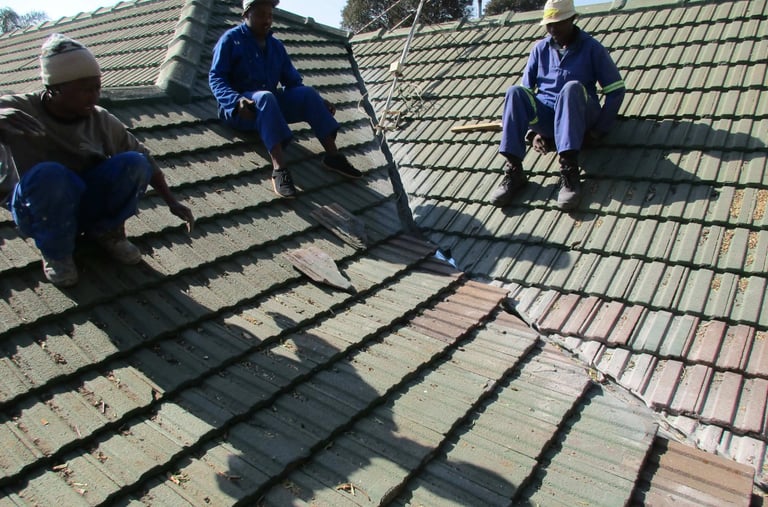 Roof restoration Blairgowrie, Randburg