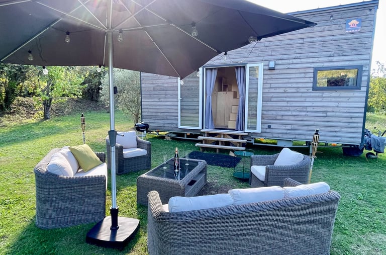 Salon de jardin Tiny-house Saignon