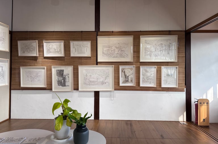 大溪速寫之旅-林仁亞駐館創作展