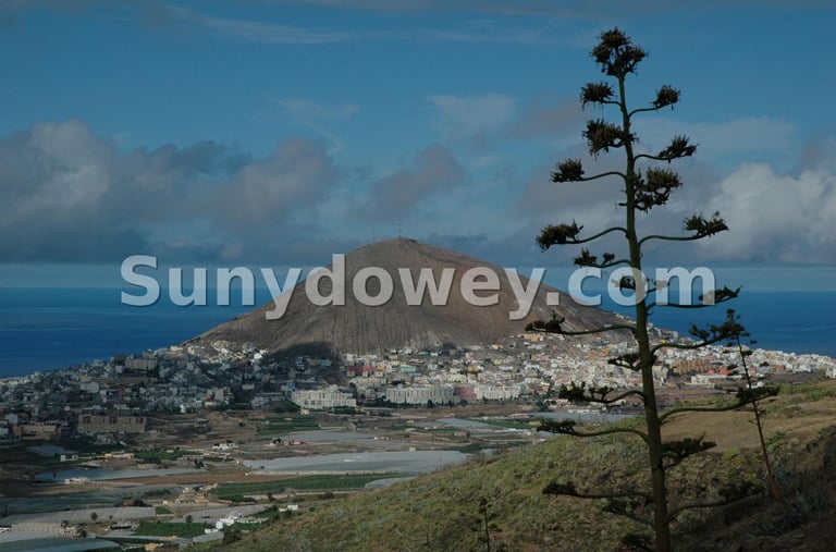 Montaña de Ajodar en Galdar Gran Canaria