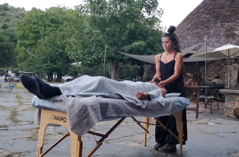 Sesión de Reiki y reinicio energético