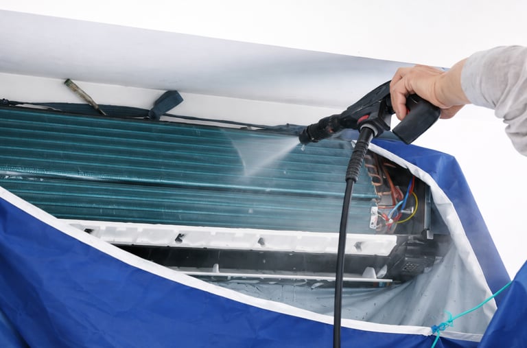 LIMPEZA DE AR CONDICIONADO