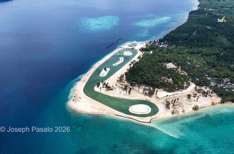 Masbate Man made lagoon