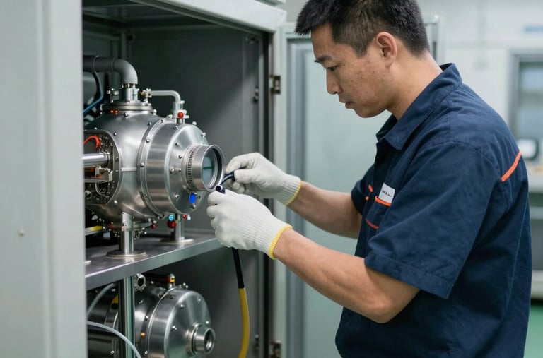 Smart pool control panel showing temperature and settings.