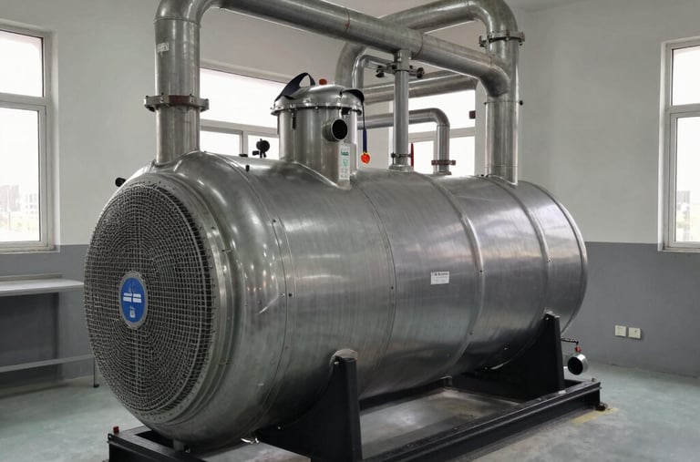 Smart pool control panel showing temperature and settings.