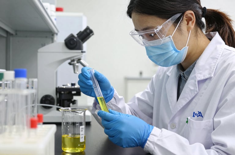 Athlete stretching outdoors with a scenic Oregon backdrop, highlighting sports medicine care.