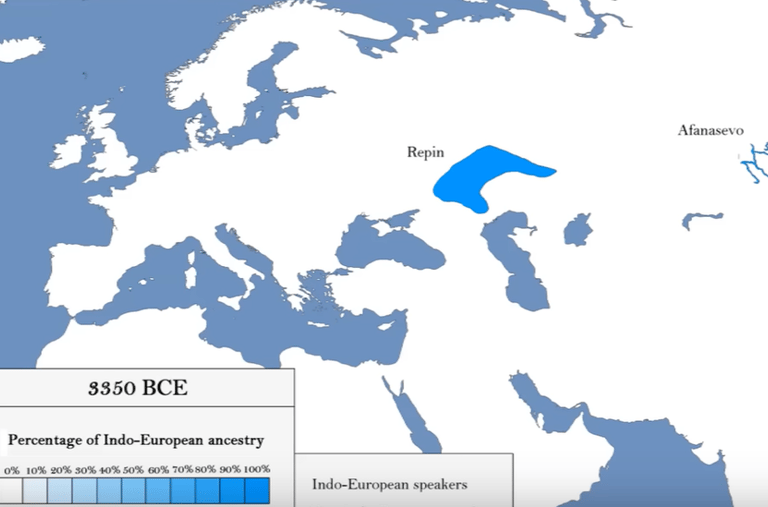 Indo-European homeland along the Ural river 3350 BCE