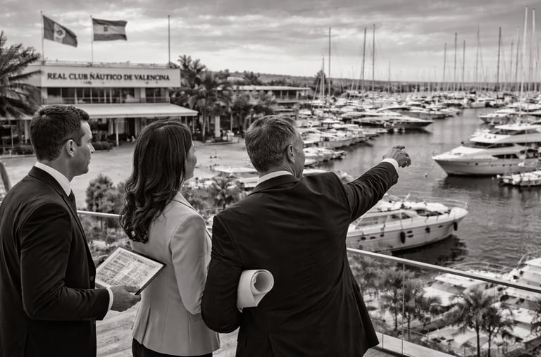 Real Club Nautico de Valencia strategic repositioning marina yachts internal transformation leadersh