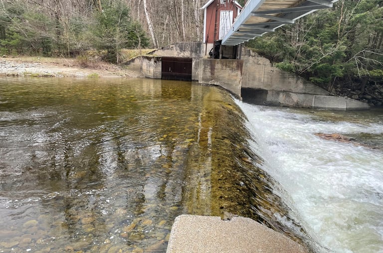 dam system stream