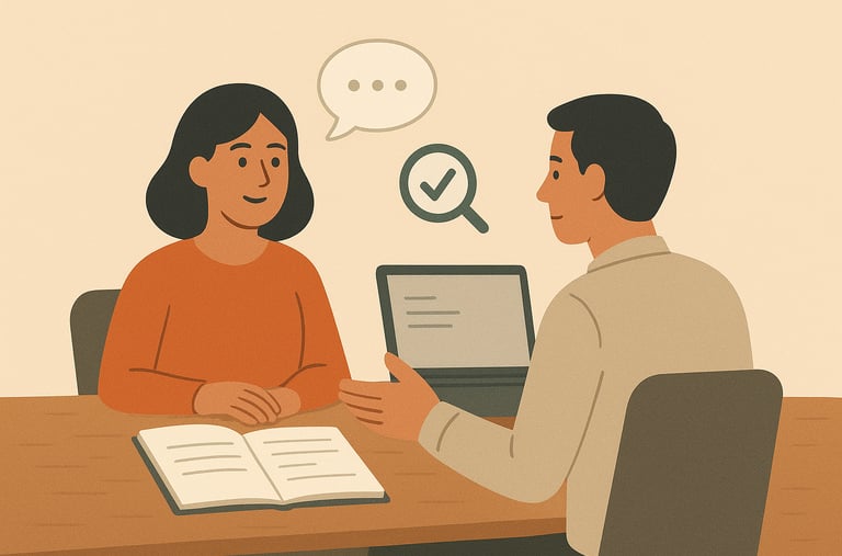 illustration d'un audit avec une petite structure