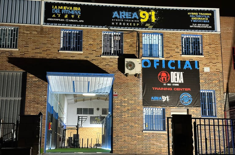 Gimnasio en Rivas Hyrox y Deka