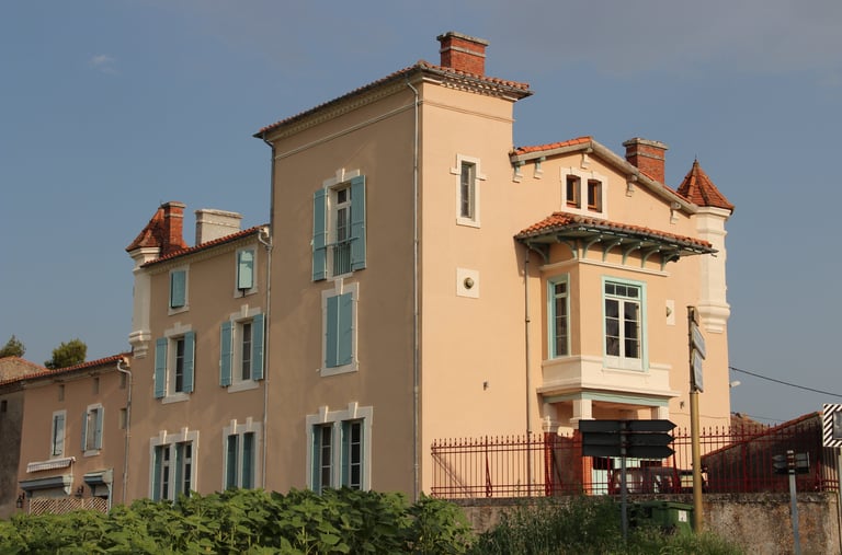 Façades ouest et nord