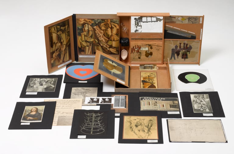 La Boîte-en-valise (Série C) 1936-1941, ©Centre Pompidou achat, 1964 Cabinet d'art graphique