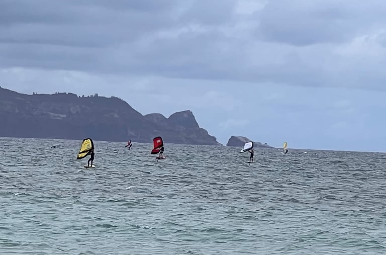 wing foiling maui