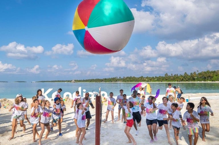 Family Fun Beach volley ball