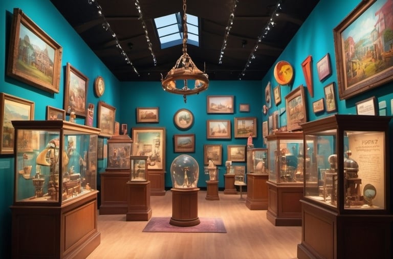 Image of a museum generated by DALL.E