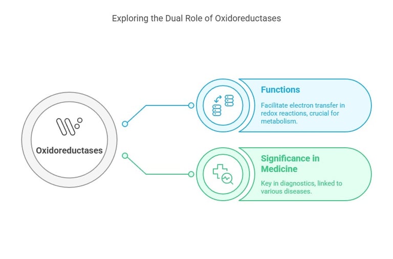 Exploring the dual role of Oxidoreductases