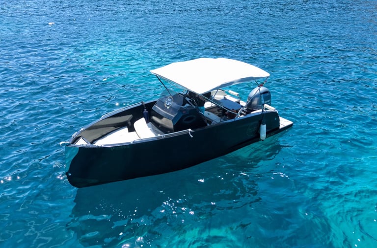Alquiler lancha ibiza