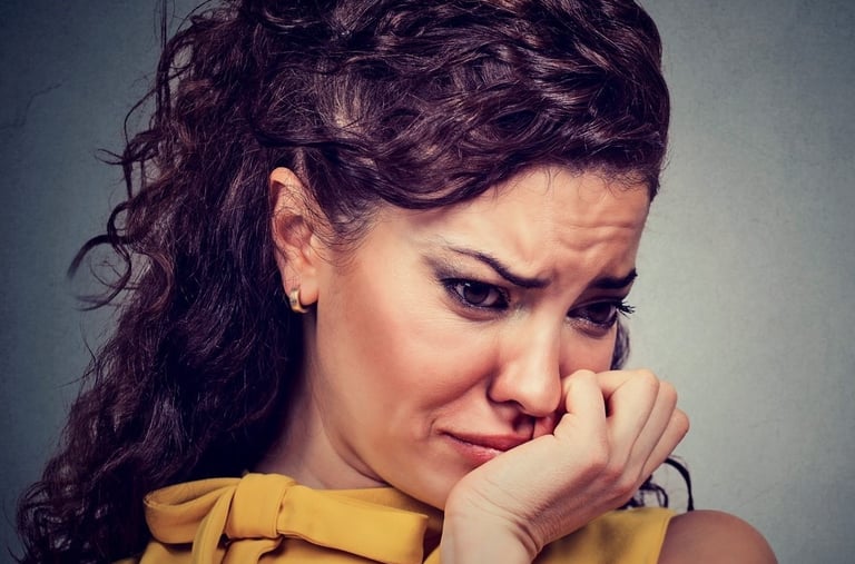 Emotional expression - illustration of human feelings and spiritual growth