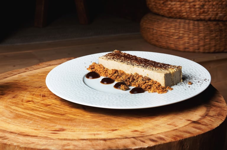 presentation d'une creation patissiere-restaurant terre de mistral-thierry le moel photographe