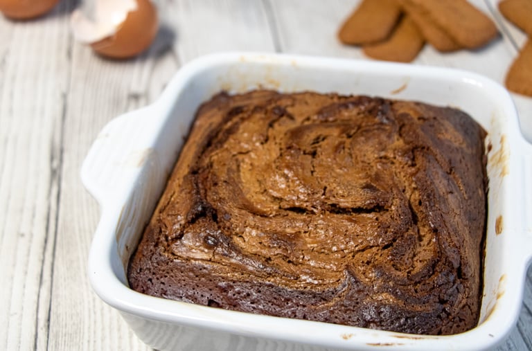 brownie au spéculoos
