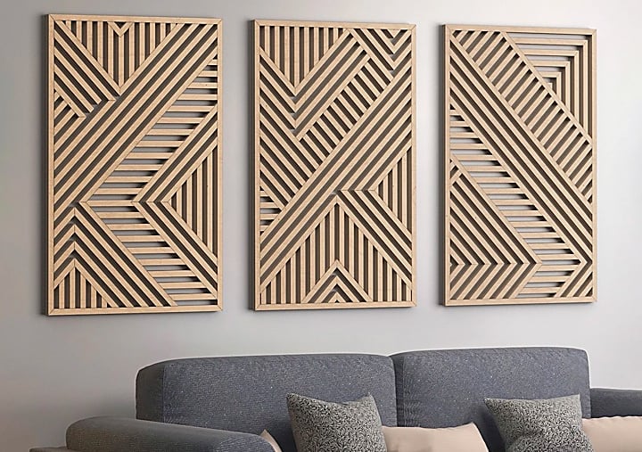 Ejemplo de corte CNC en MDF con detalles precisos para mueble personalizado